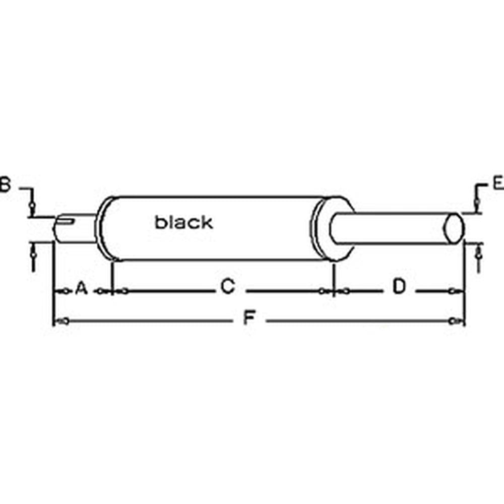 181867M91 Muffler – Fits Massey Ferguson – additional image 3