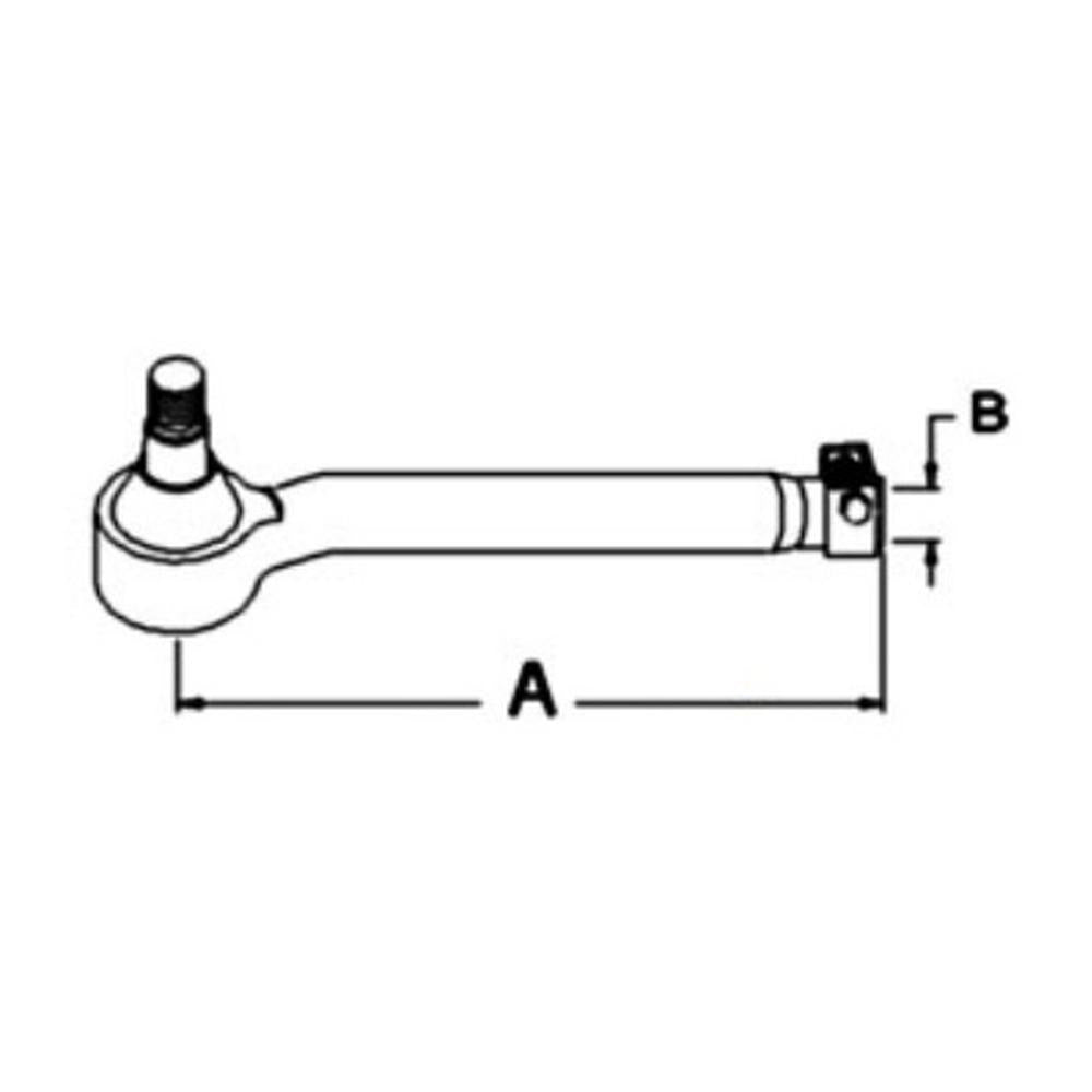 AL68255 Tie Rod End - Right-Hand – Fits John Deere – additional image 2