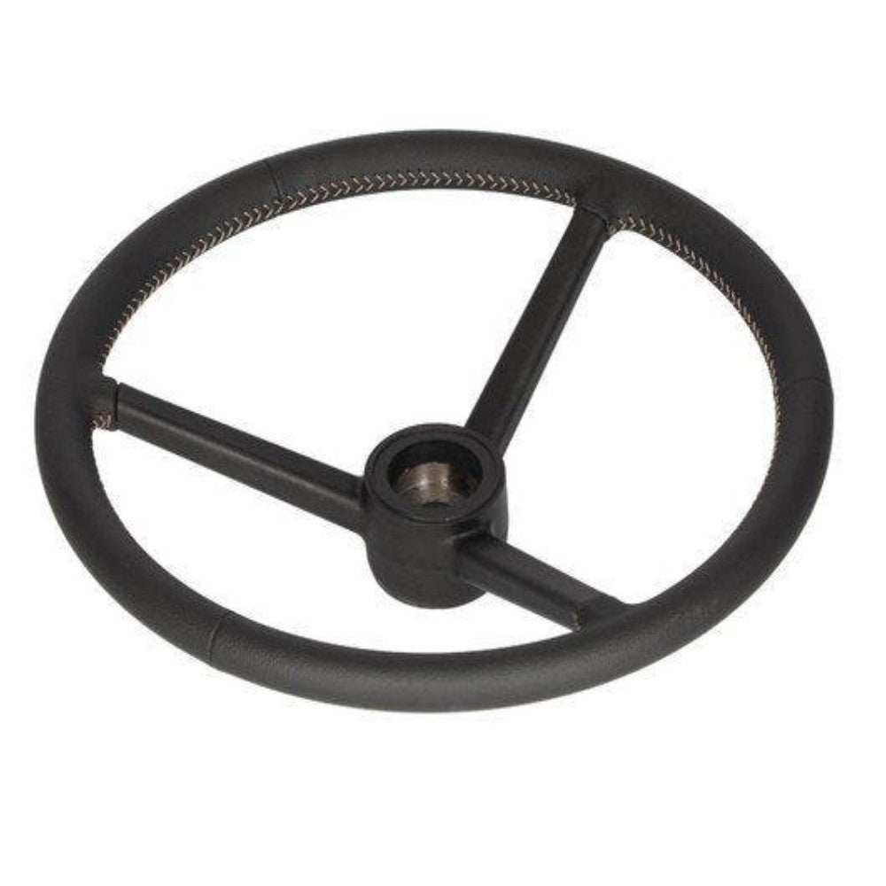 AL173828 Black Leather Wrapped Steering Wheel – Fits John Deere – additional image 3