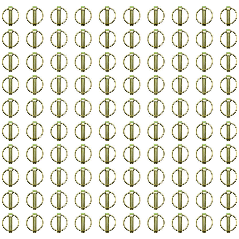 AM1752T Qty 100: Lynch Pins (10 Packs of 10 Each) – Fits John Deere