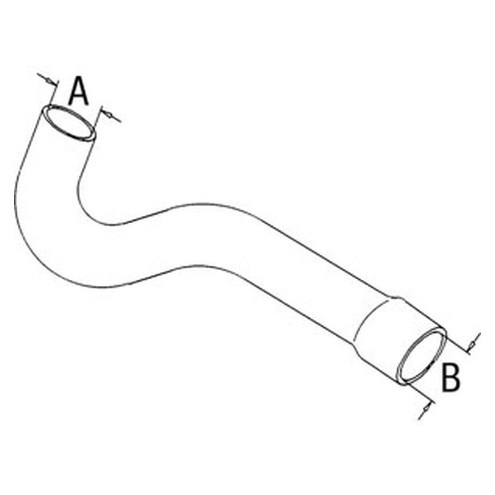 84497C2 Bottom Radiator Hose