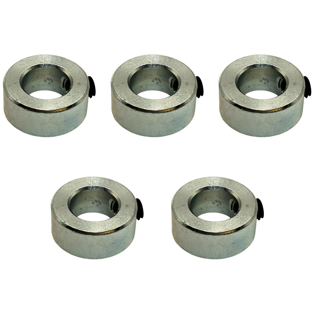 SC-A-62 Qty 5: Solid Shaft Set Collars