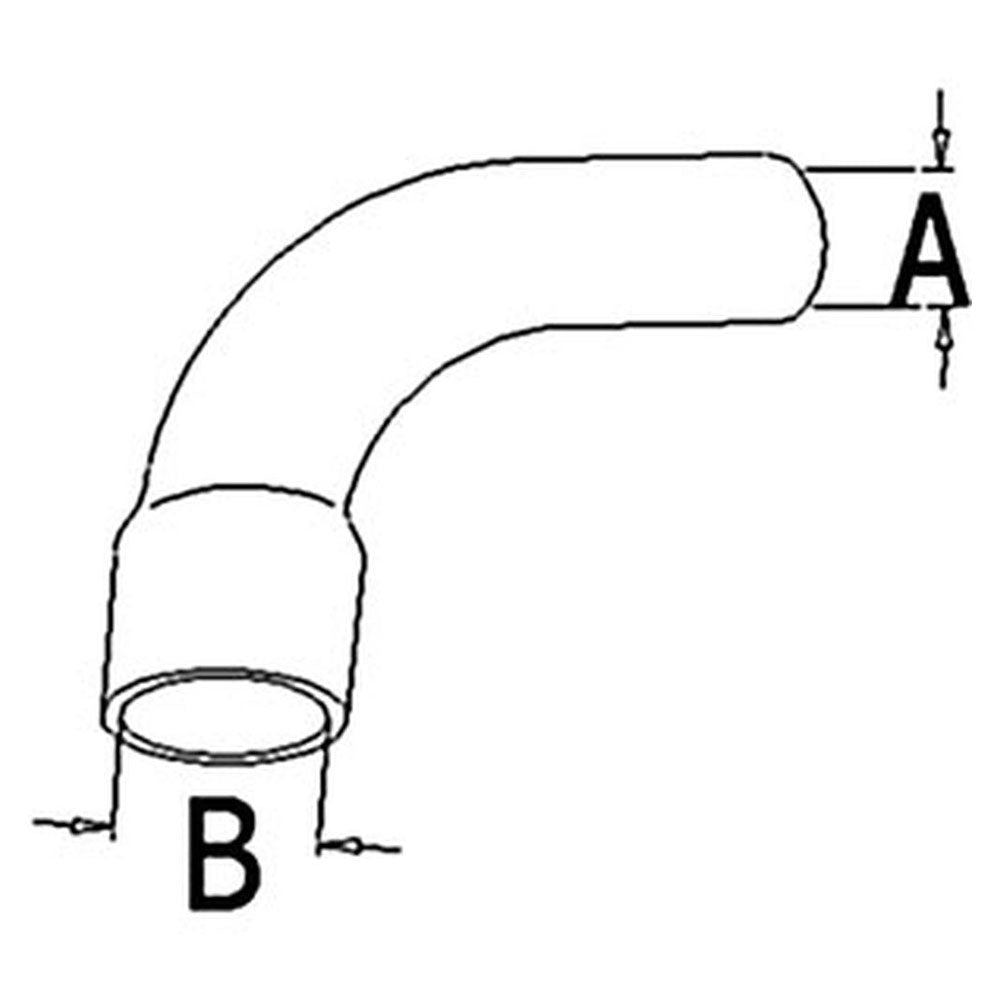 A62649 Lower Radiator Hose