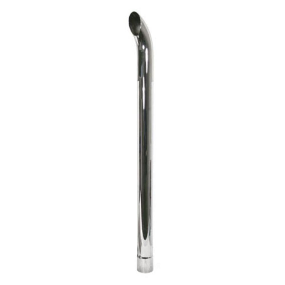 ZNL90873A 48" Long Chrome Exhaust Stack 3" Slotted – additional image 2