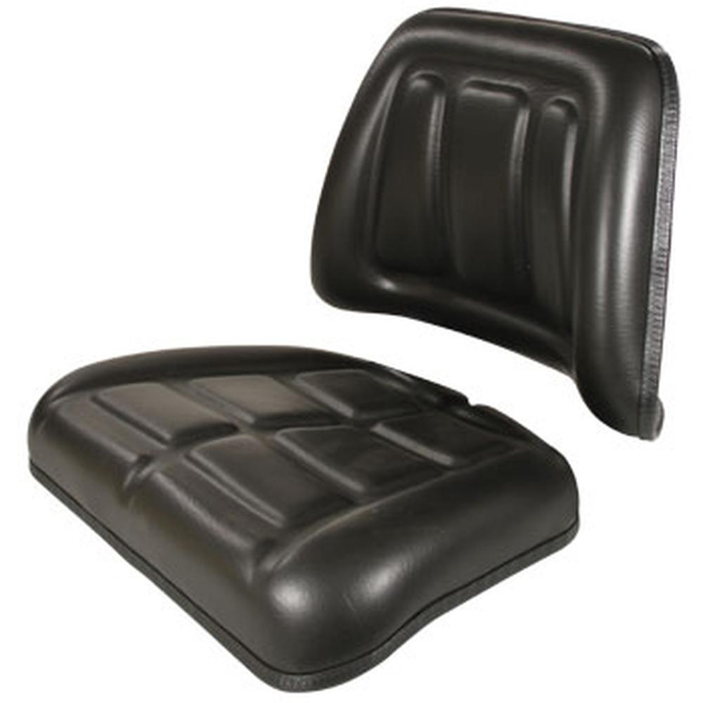 1907116M1 Black Seat Cushion Set – Fits Massey Ferguson