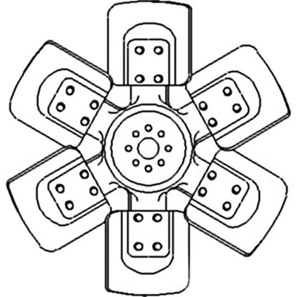 AR64075 Blade Fan – Fits John Deere – additional image 2