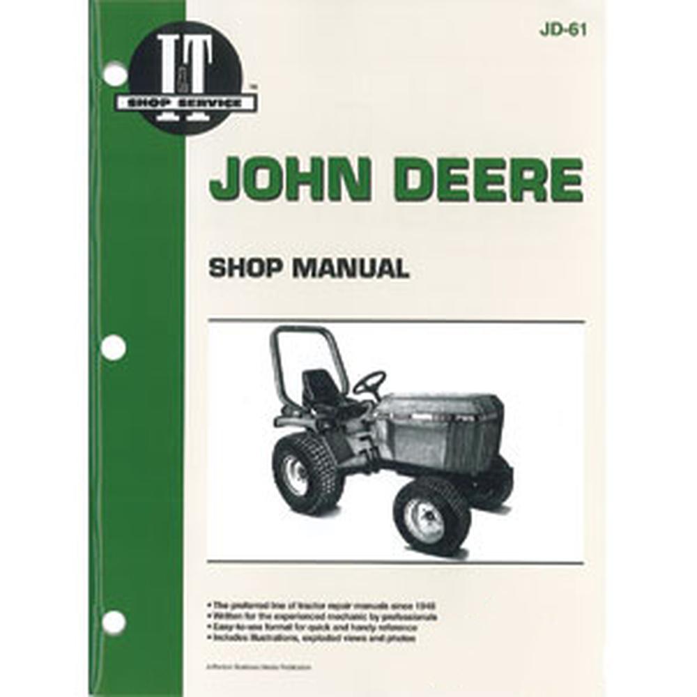 JD-61 Shop Manual – Fits John Deere