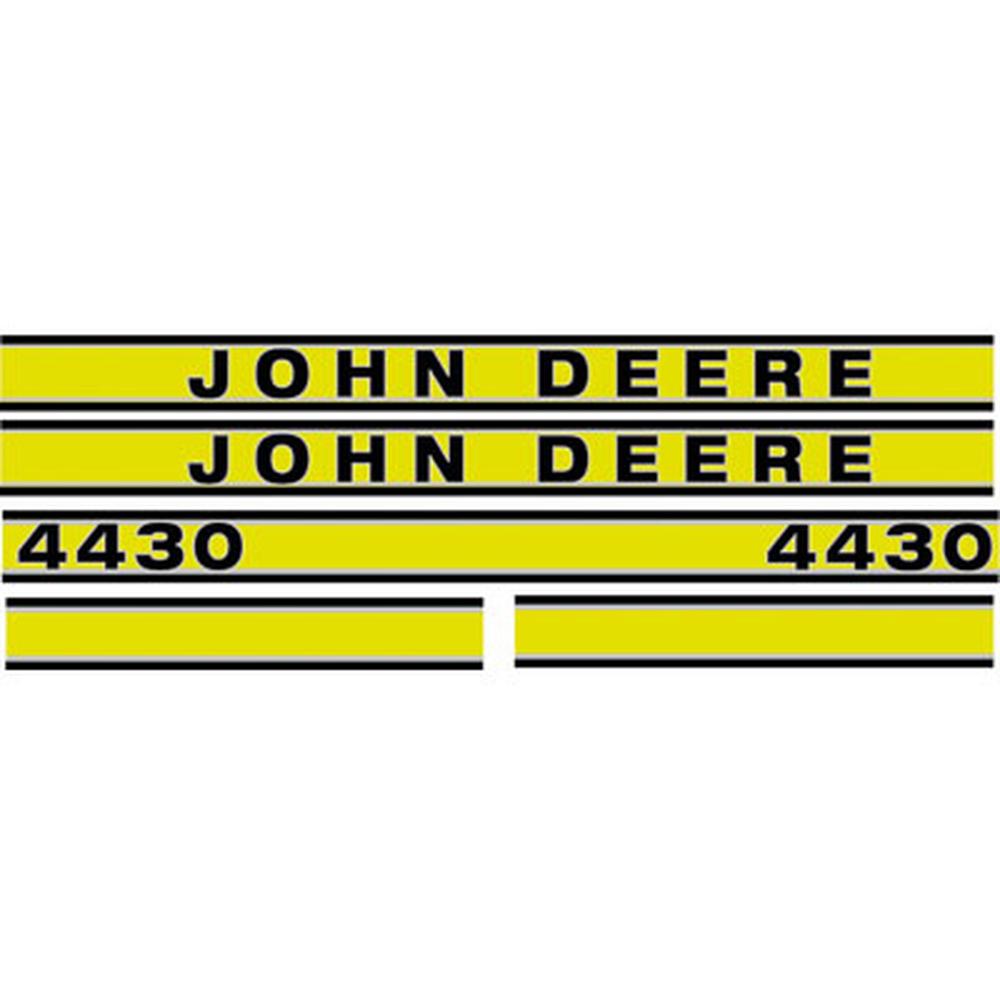 A-JD419 Hood Decal Set – Fits John Deere