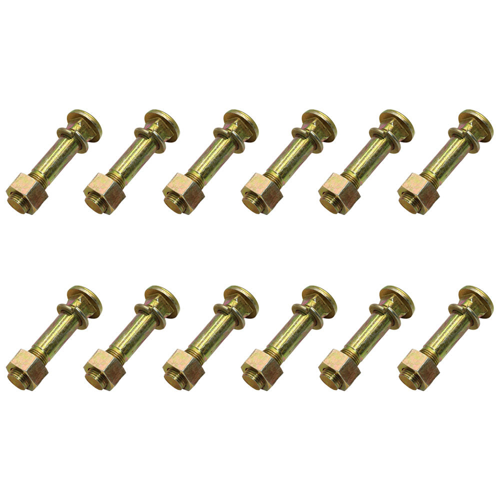 83924059 Qty 12: Wheel Stud w/ Washer & Nut – additional image 2