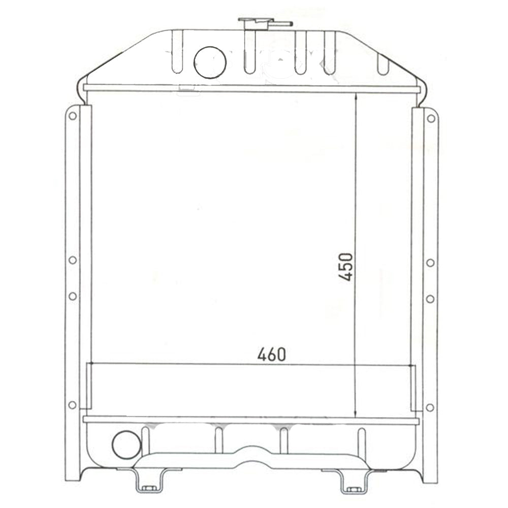 72090619 Radiator – Fits Oliver – additional image 6