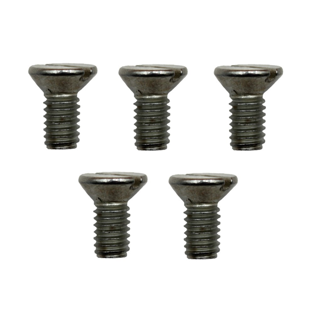 21M7194 Bed Knife M6-1.0 Flat Head Screws x5