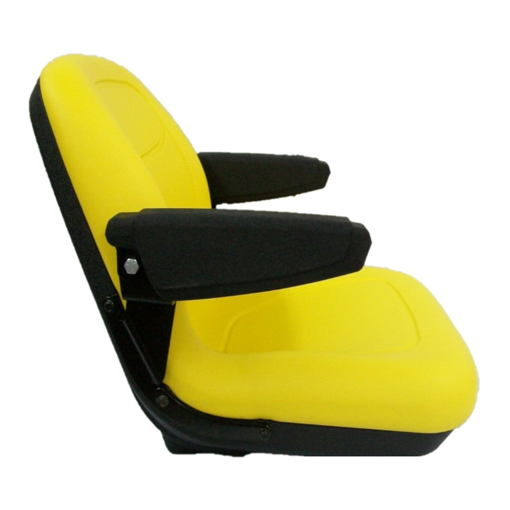 AM135712 Yellow Uni Pro Bucket Seat with Armrests – Fits John Deere – additional image 3
