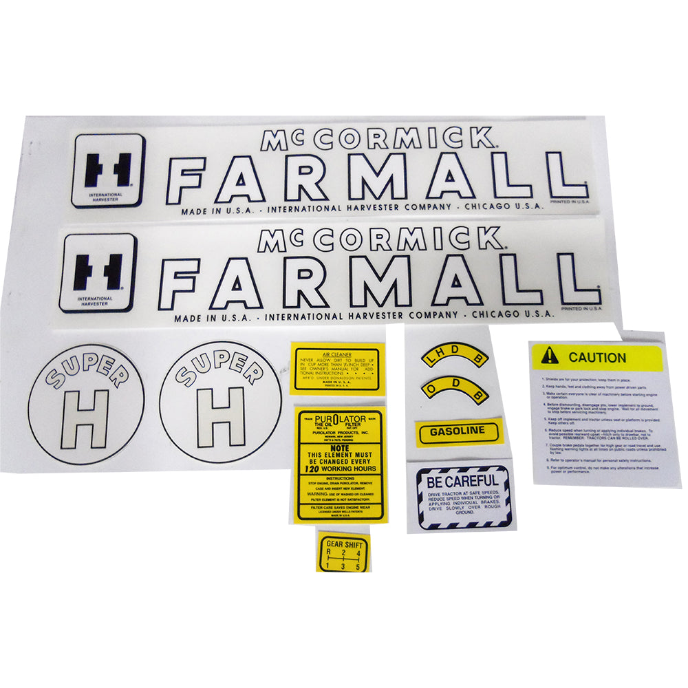 R0788 Hood Decal Set