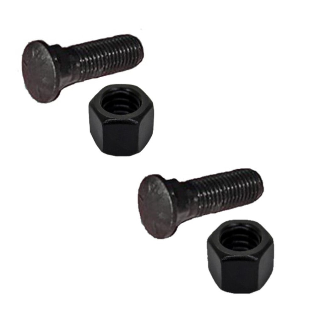 PM06705 (2) Plow Bolt & Nut for Blades Cutting Edges 5/8-11x2 1/4 Grade 8 – Fits Caterpillar