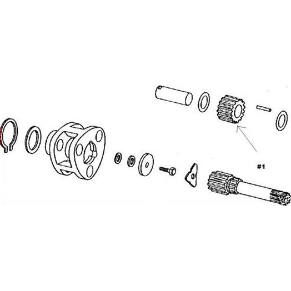 T21547 Gear – Fits John Deere – additional image 3