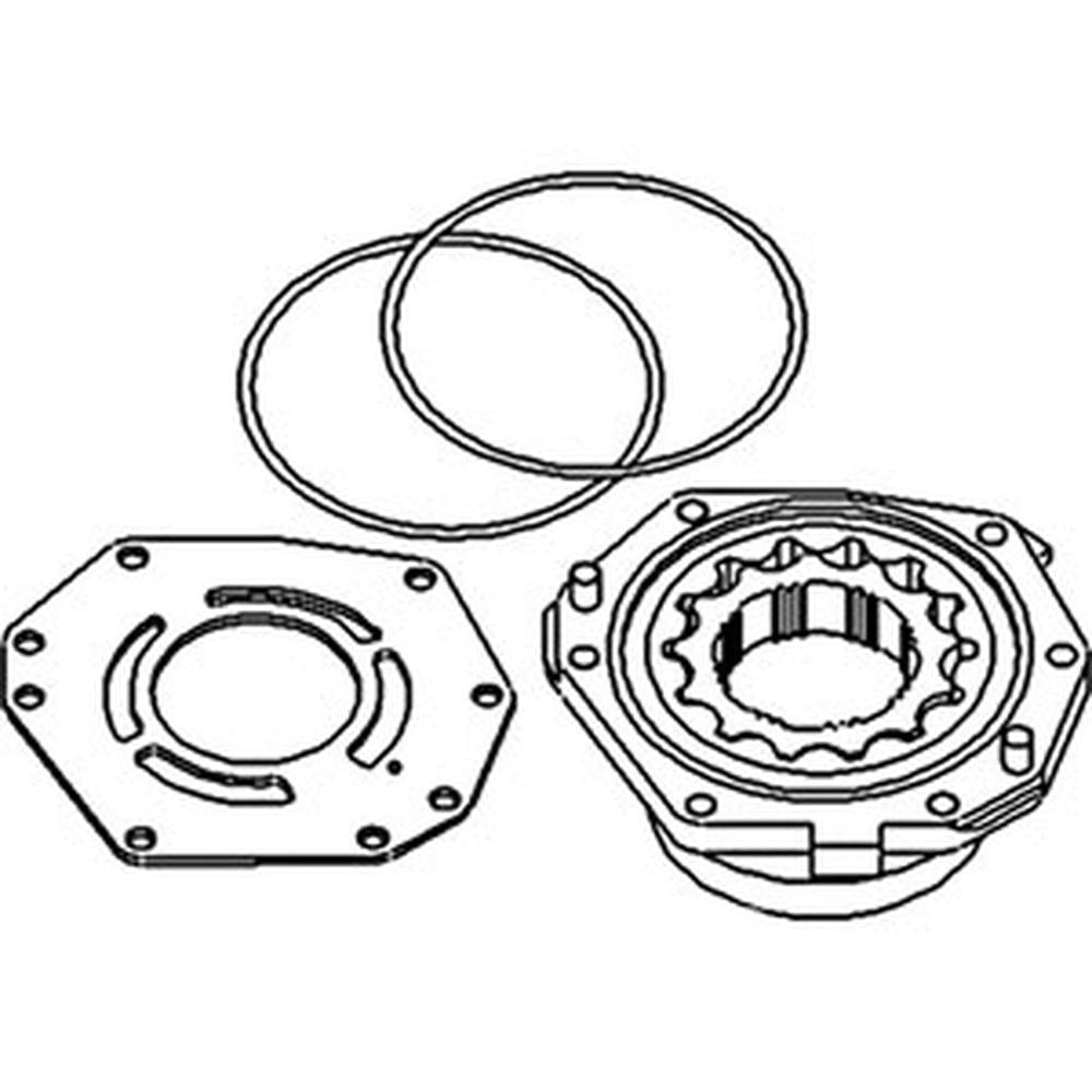 1802666C91 Oil Pump Assembly with 1" Rotor