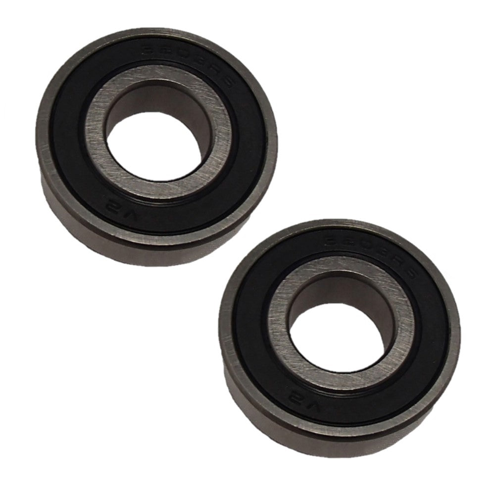 6203-2RS-C3 Premium Rubber Sealed Ball Bearing 17x40x12 6203RS (2 QTY)