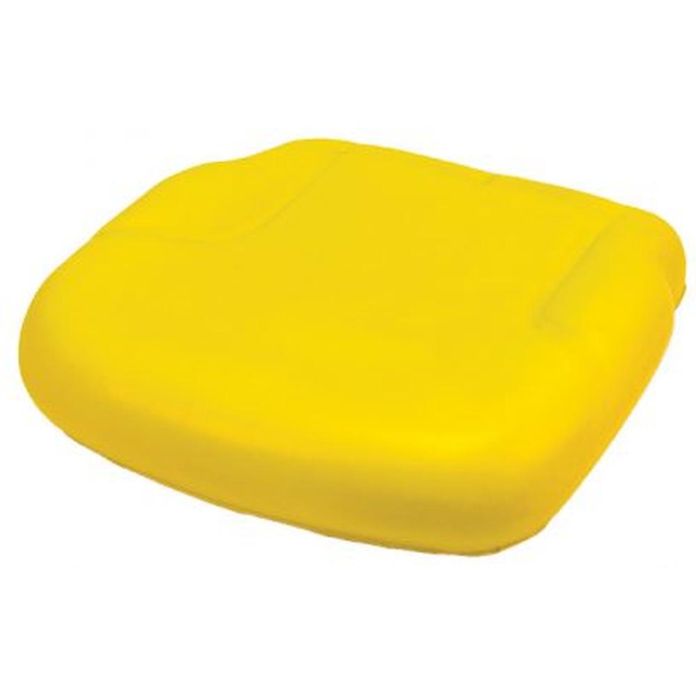 559100YE Seat Cushion - Vinyl Yellow – Fits John Deere