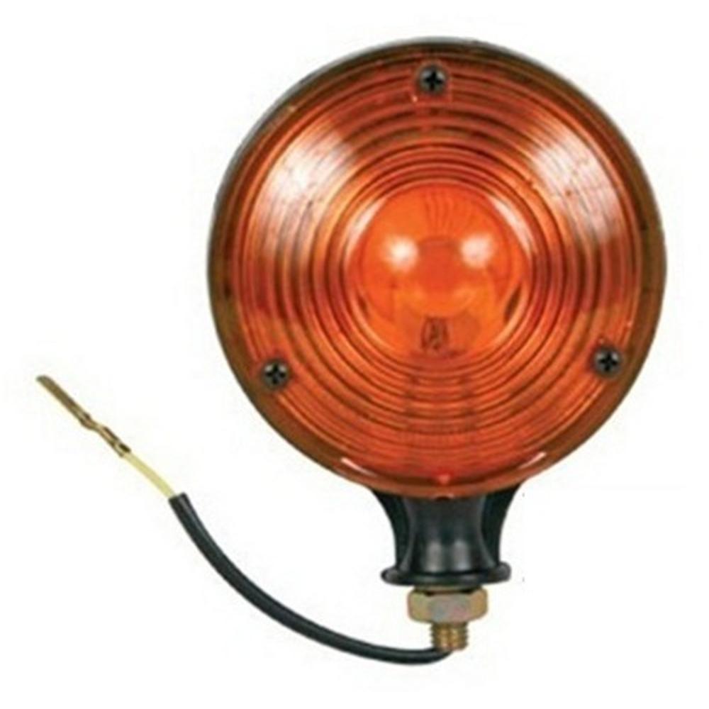 Pl100C Amber Safety WARNING LIGHT 1 PAIR 12V 12 Volt for Tractor PLASTIC BODY & LENS – additional image 8