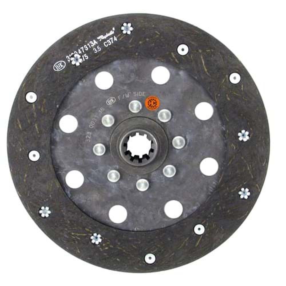 TZ38010011A3 9" PTO Disc, Woven, w/ 1" 10 Spline Hub - Reman