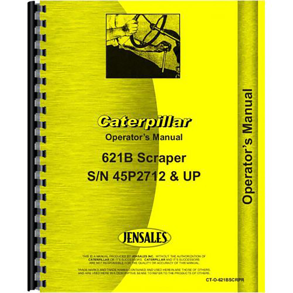 RAP68501 Operators Manual – Fits Caterpillar