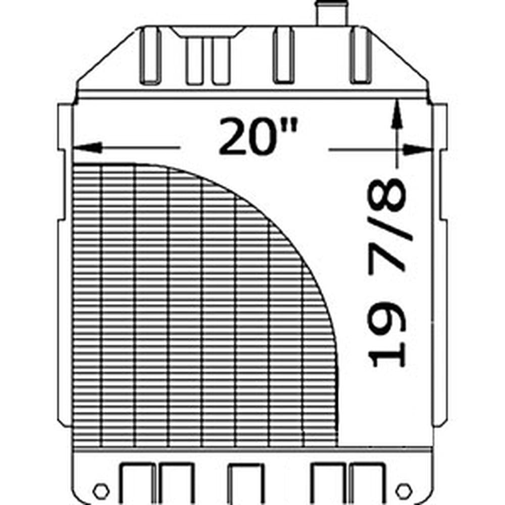 D6NN8005D Radiator