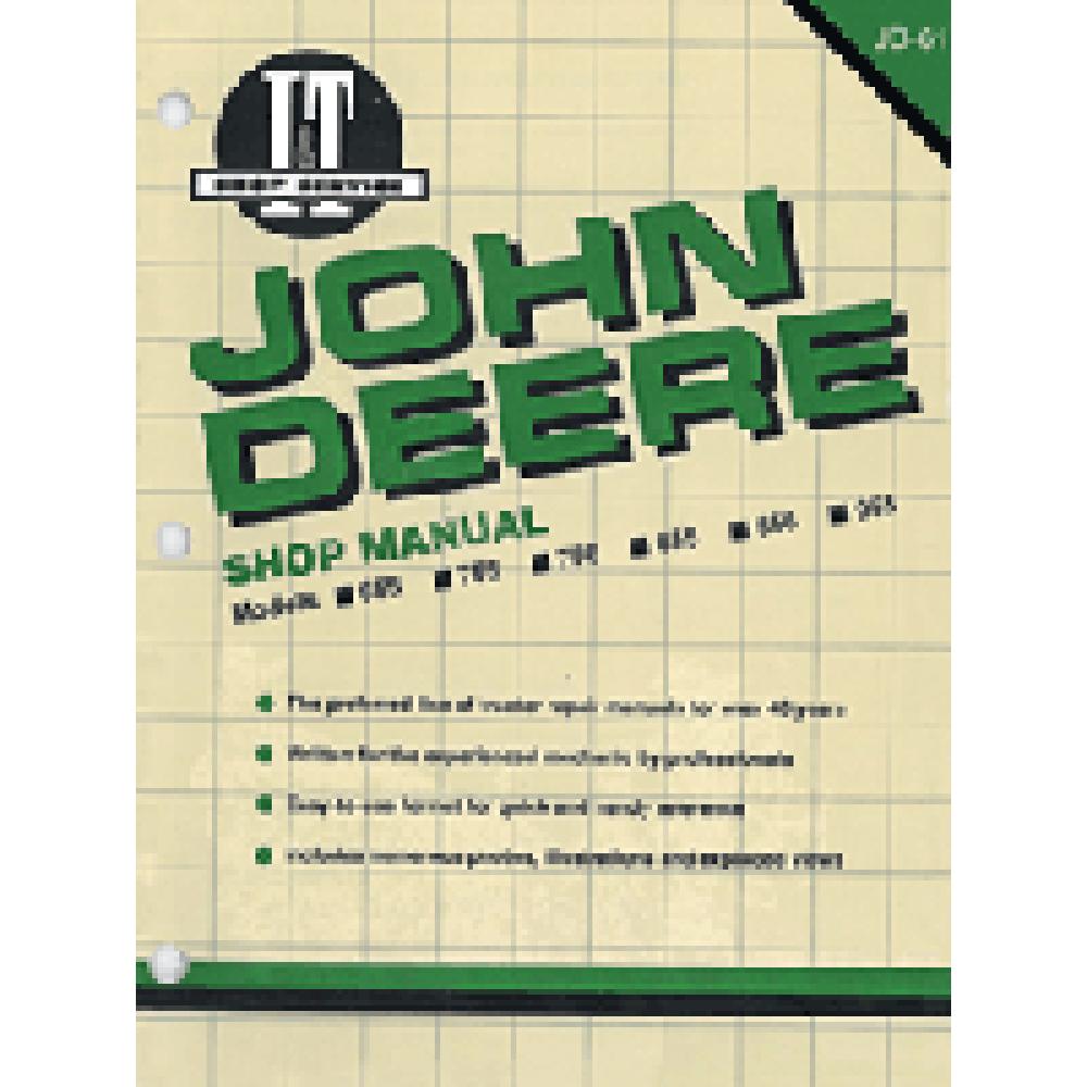 JD-61 Shop Manual – Fits John Deere – additional image 2