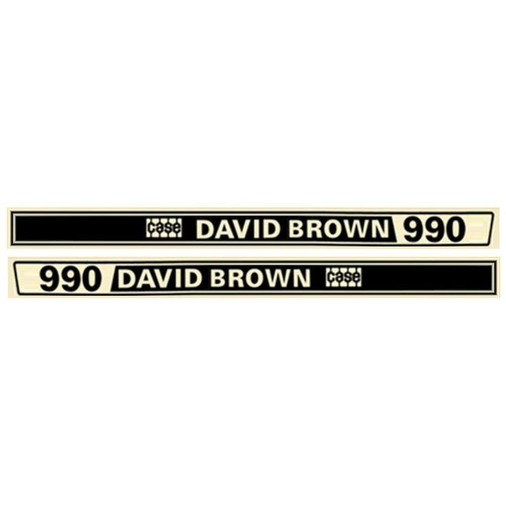 K949207 Hood Decal Set – Fits David Brown
