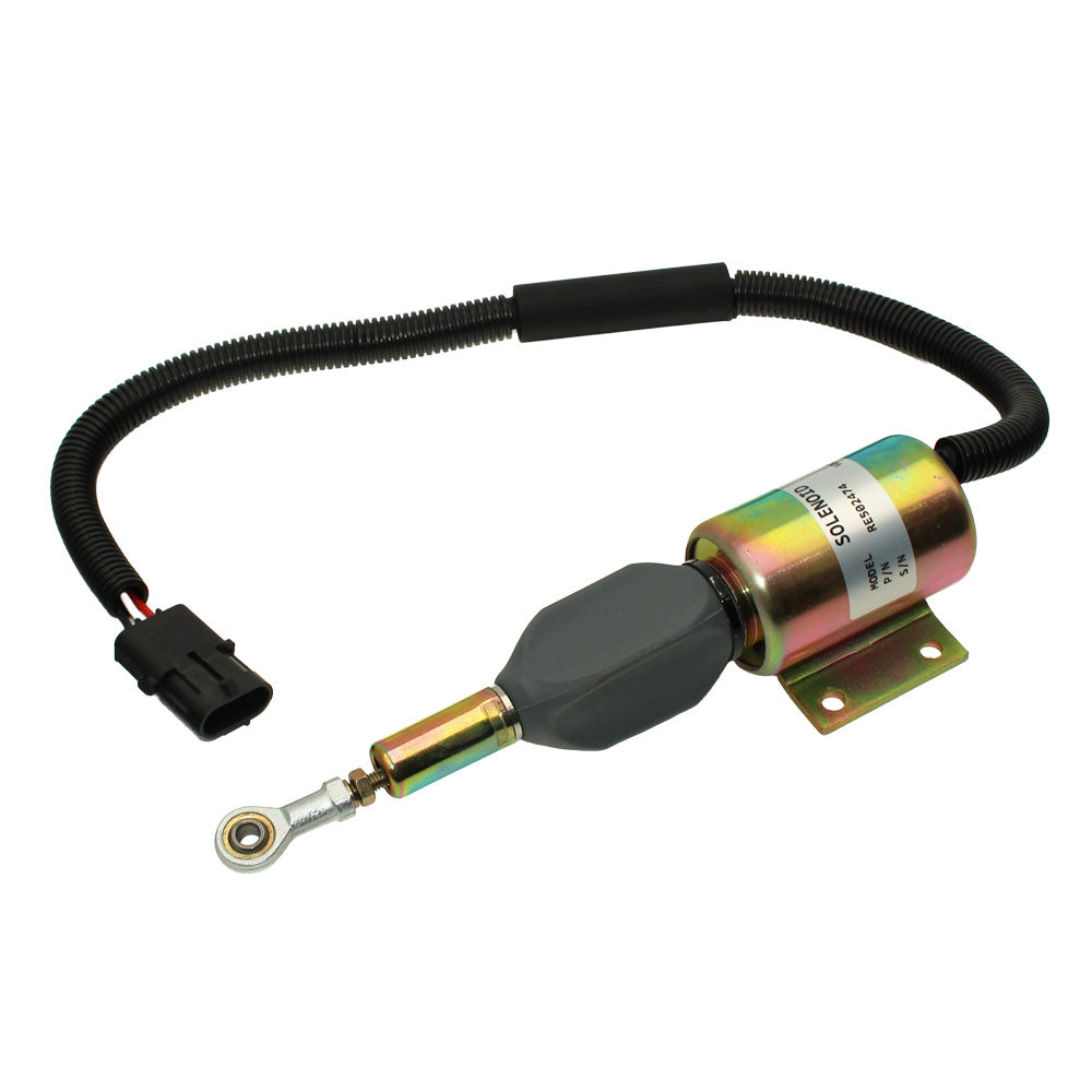 RE502474 Fuel Shutoff Solenoid 200LC 230LC 270LC 160LC 120 230LCR Excavator – Fits John Deere – additional image 2