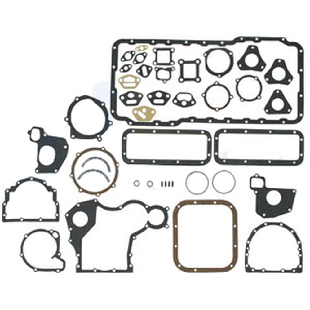 UL5B0022 Lower Gasket Set with Rope Seal – Fits Massey Ferguson