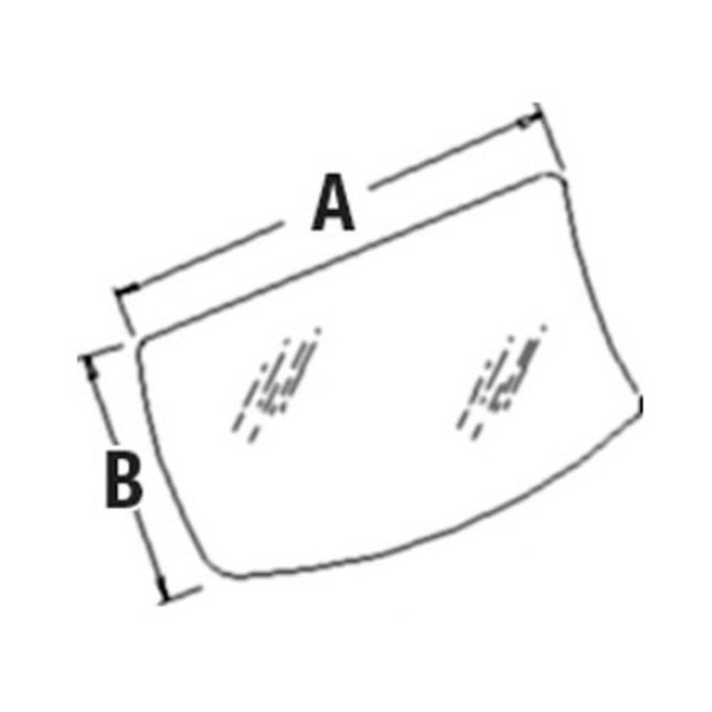 Cab Glass – Fits Hitachi – additional image 3