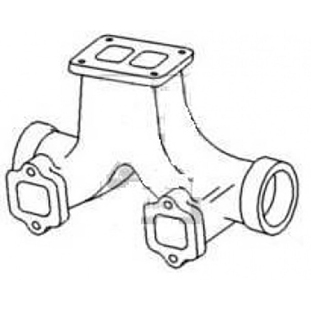 A76322 Exhaust Manifold Center Section – Fits Case – additional image 7