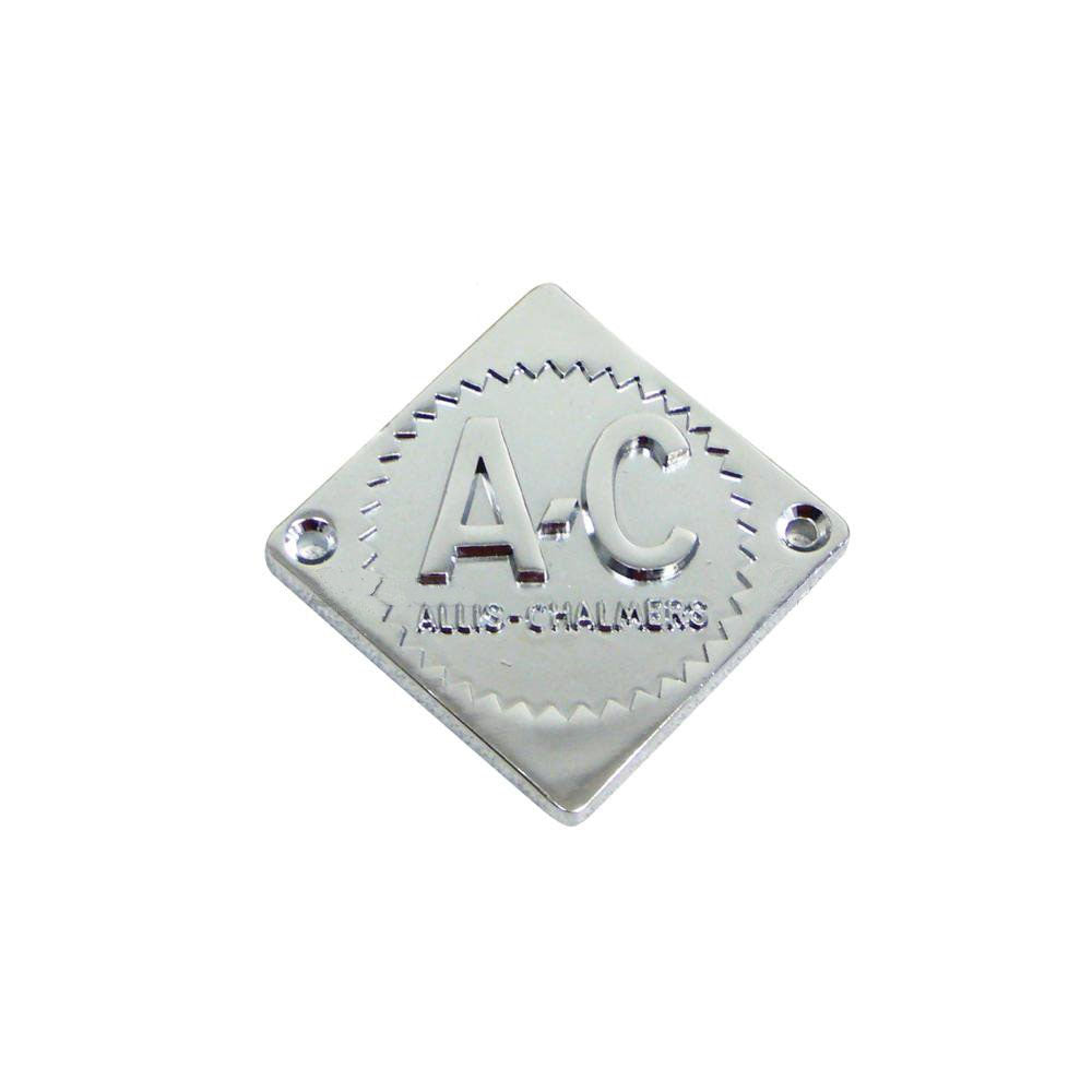 246724-CHROME-W/ODECAL Chrome Steering Wheel Cap – Fits Allis Chalmers