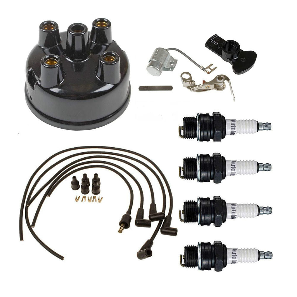 1500831V91 Tune-Up Kit, Spark Plugs, Wiring Set, & Distributor Cap