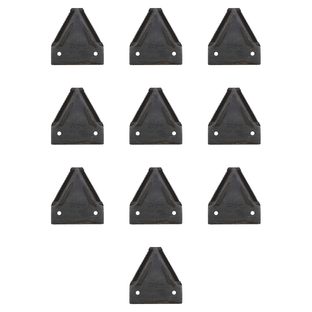 826720C3 Sickle Section Shape 2 TS XH Black Anvil 10 Pack