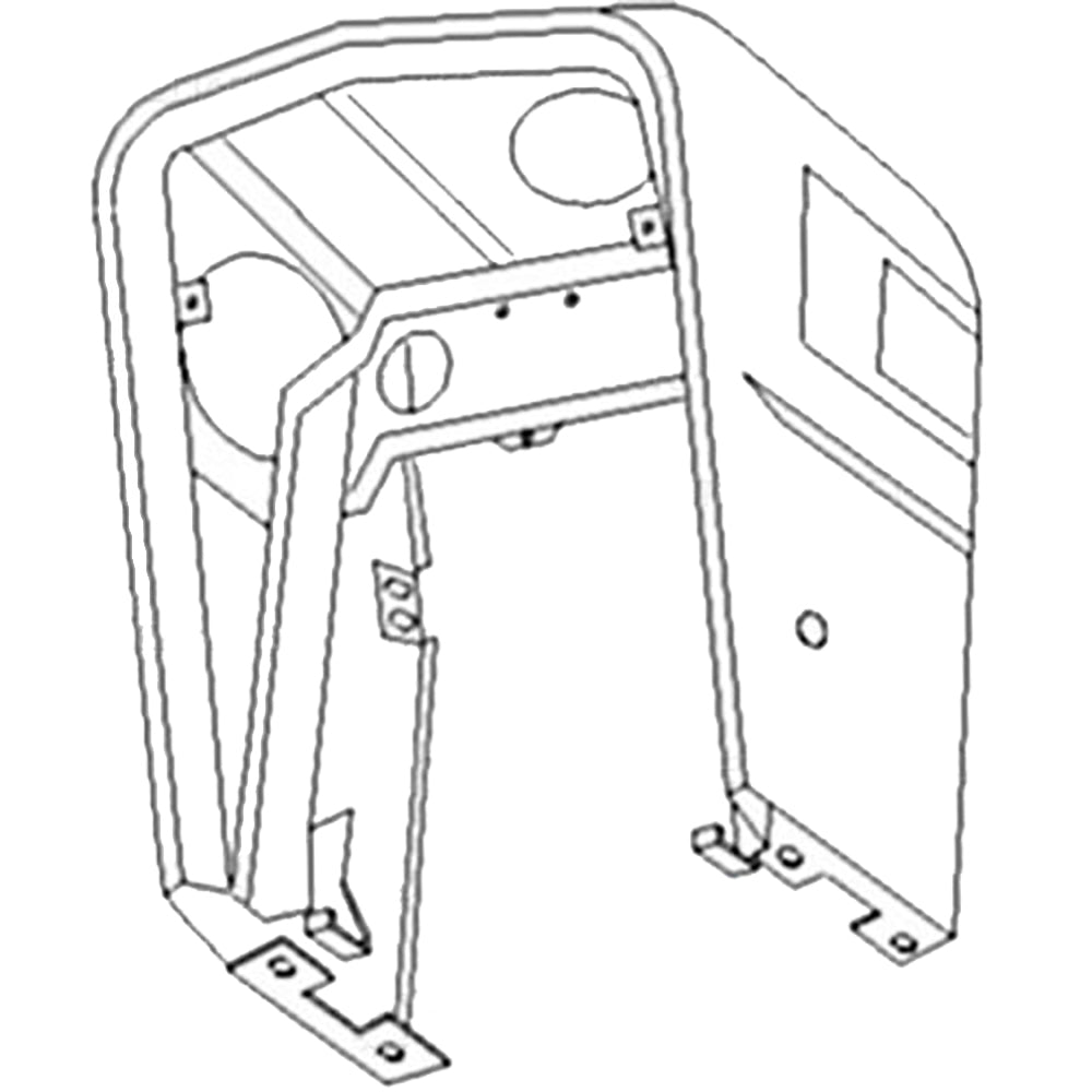 D5NN8N202A Radiator Shell for Dry Air Cleaner – additional image 2