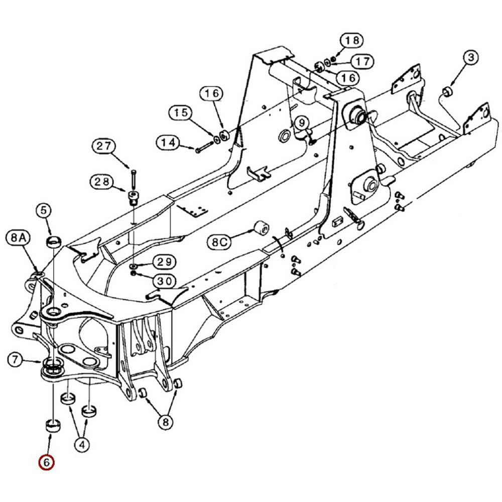 D151070 Lower Swing Tower Bushing – additional image 3