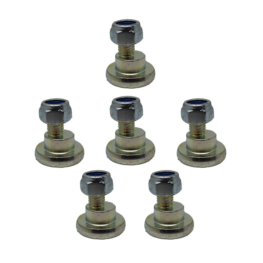604664 Qty 6: Disc Mower Blade Bolt Kit – Fits Gehl