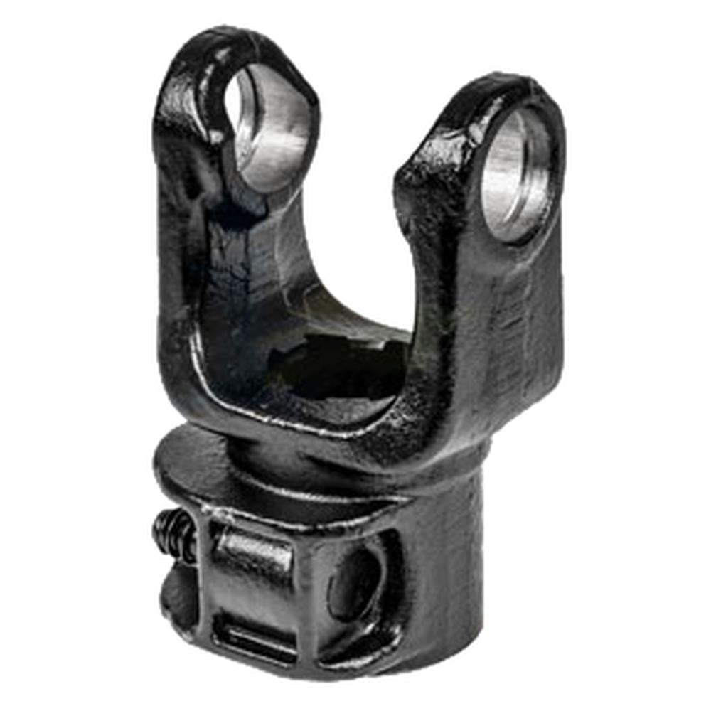 141022001 Tractor Yoke, Splined 1 3/8" - 6 Spline w/ QDP
