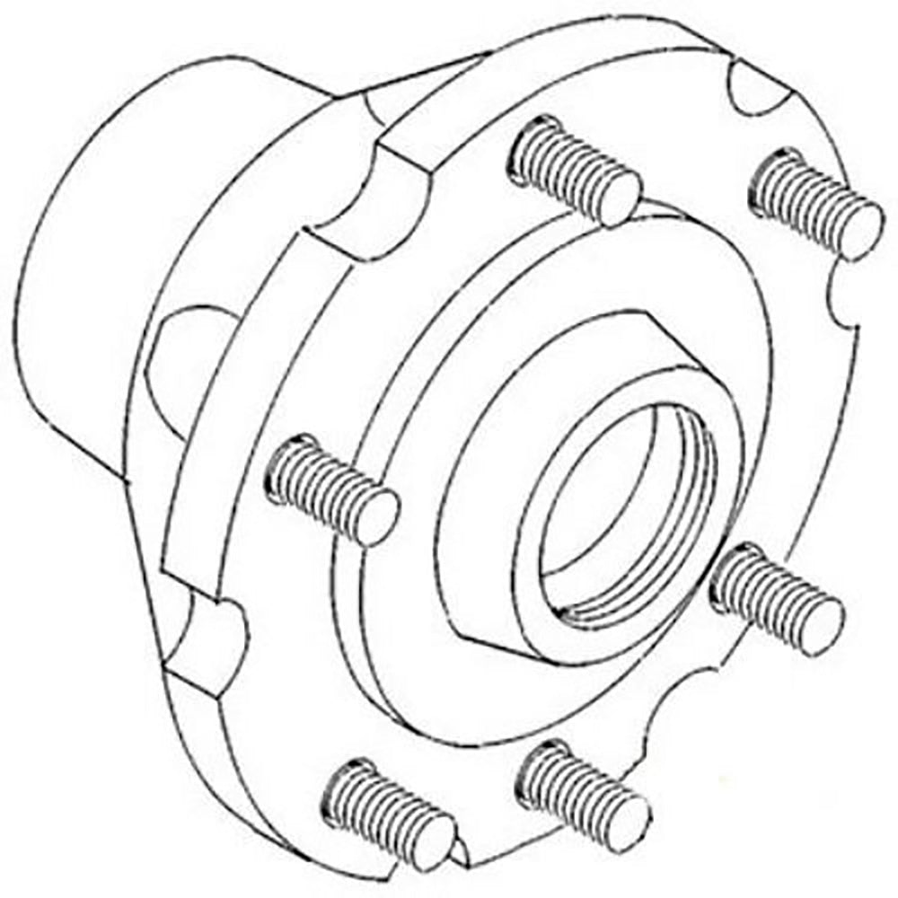 898346M1 Tractor Wheel Hub