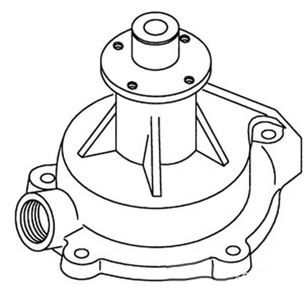 4007554 Water Pump – Fits Allis Chalmers – additional image 6