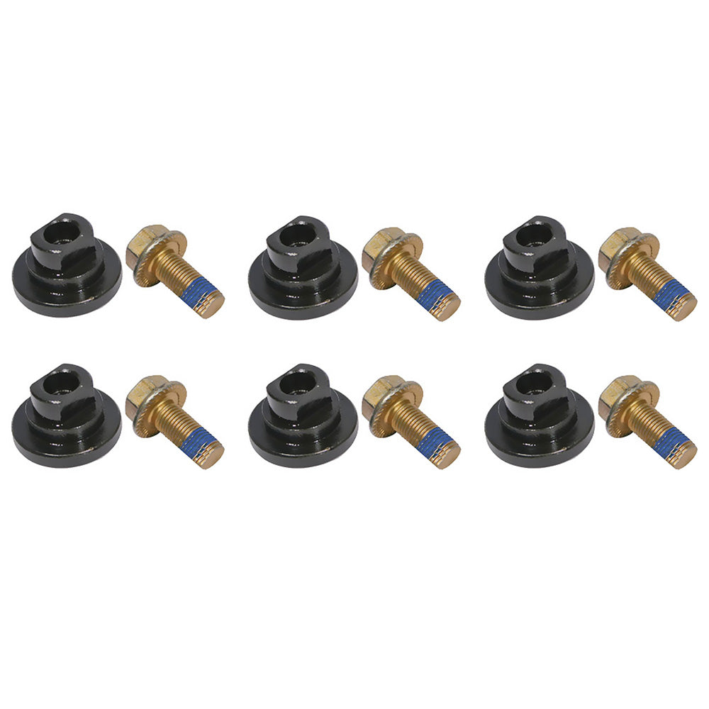 BK001 Qty: 6 - Disc Mower Blade Bolt Kit – Fits Bush Hog