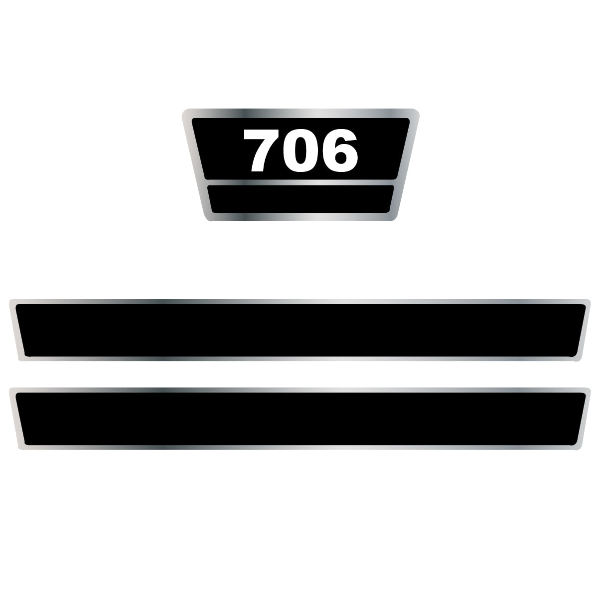 HKIH706 Hood Decal Set