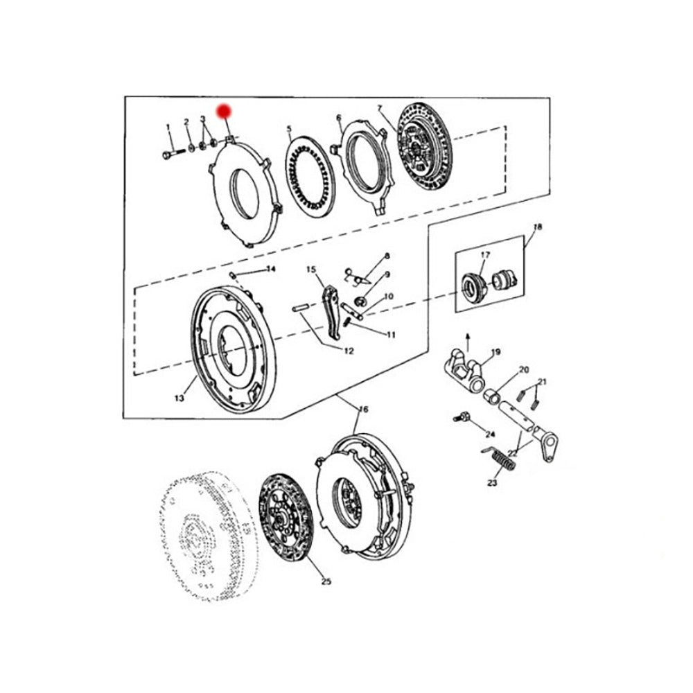 T29647 Clutch Plate – Fits John Deere – additional image 3