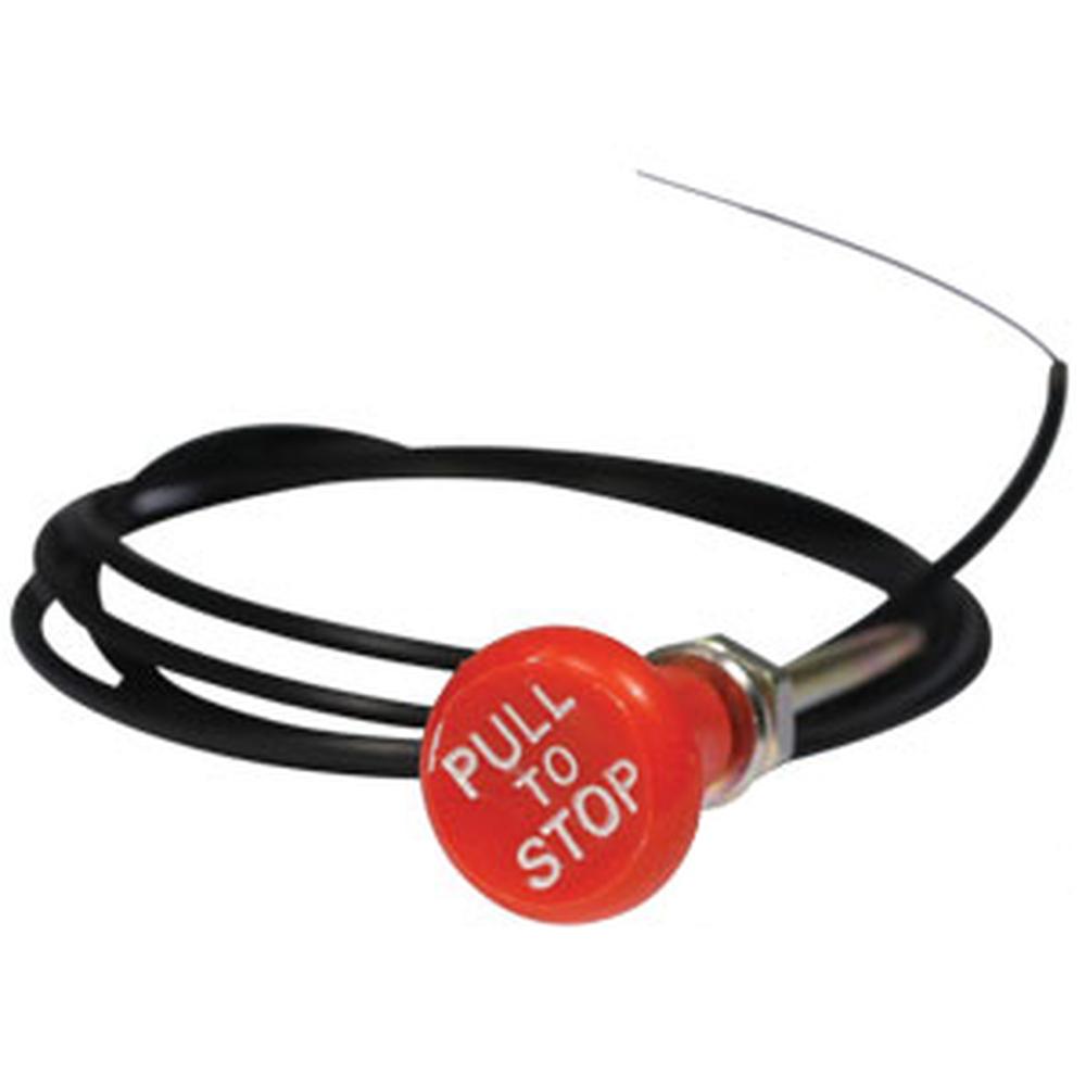 47V1534 82" Round Handle Pull Stop Cable – additional image 2