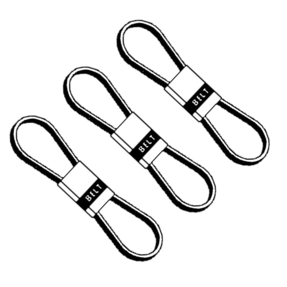 83101672 Disc Mower Set of 3 Main Drive Belts – Fits Ford / New Holland