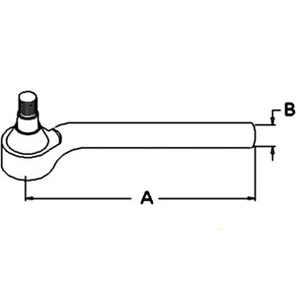 48084974 Tie Rod, Length: 240mm