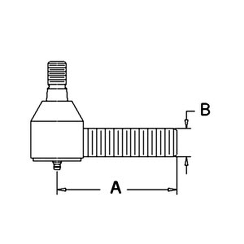 E6NN3289AA Right-Hand Tie Rod