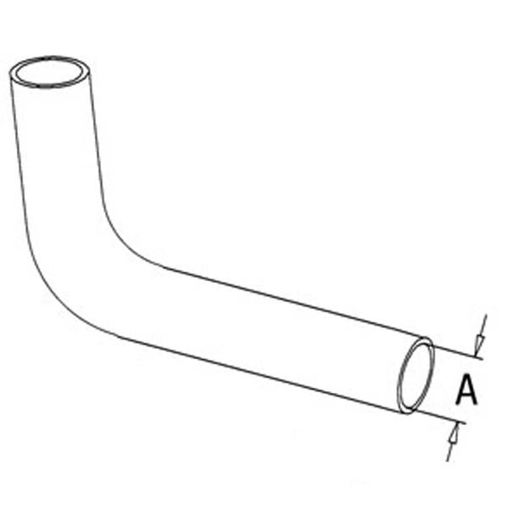 1106-6245 Upper Top Radiator hose – Fits Ford / New Holland – additional image 2