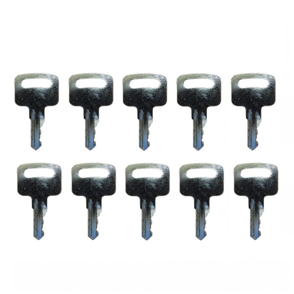 455-KEY Pack of 10 Keys For Various Vermeer Industrial Models